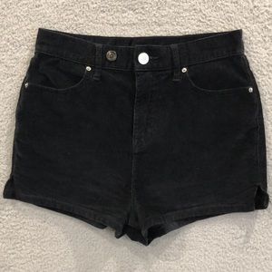 BDG Katie super high rise corduroy shorts size 26